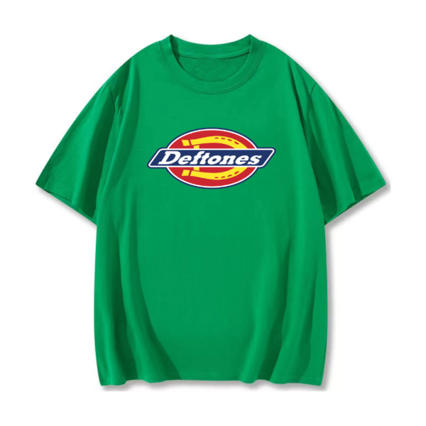 Deftones X Dickies Green T-shirt