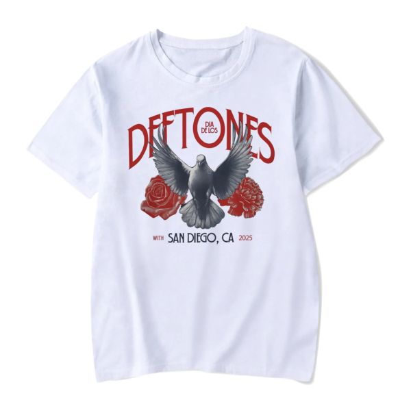 Deftones Dove Blossom T-Shirt – White
