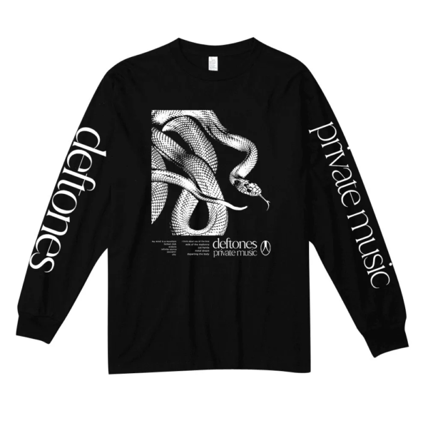 Private Music Tracklist Longsleeve