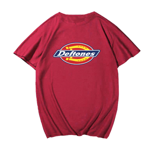 Deftones X Dickies Maroon T-shirt