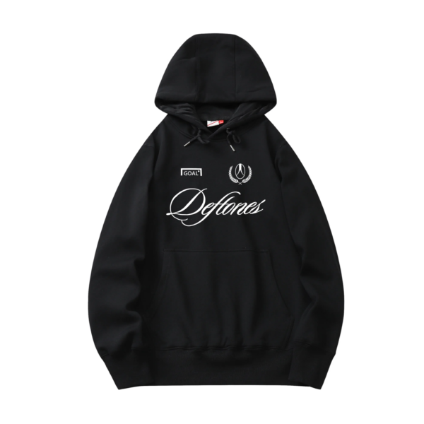 Deftones Soccer Hoodie – Black