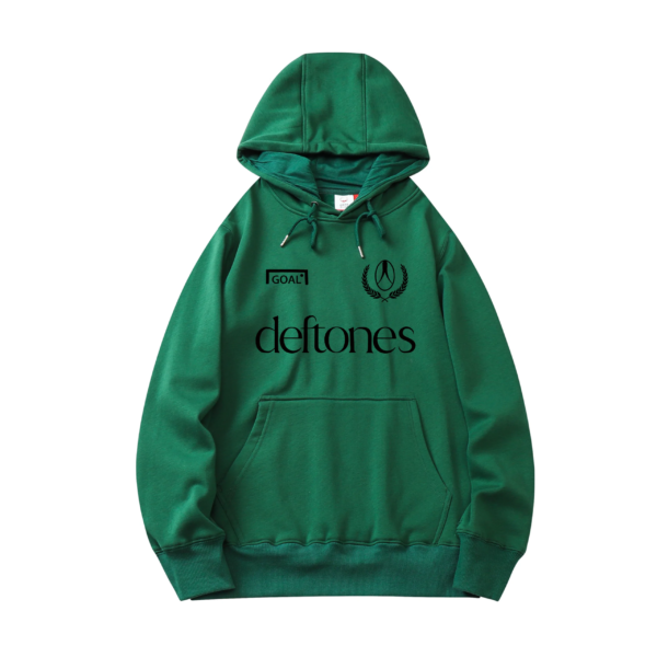 Deftones Soccer Hoodie Green