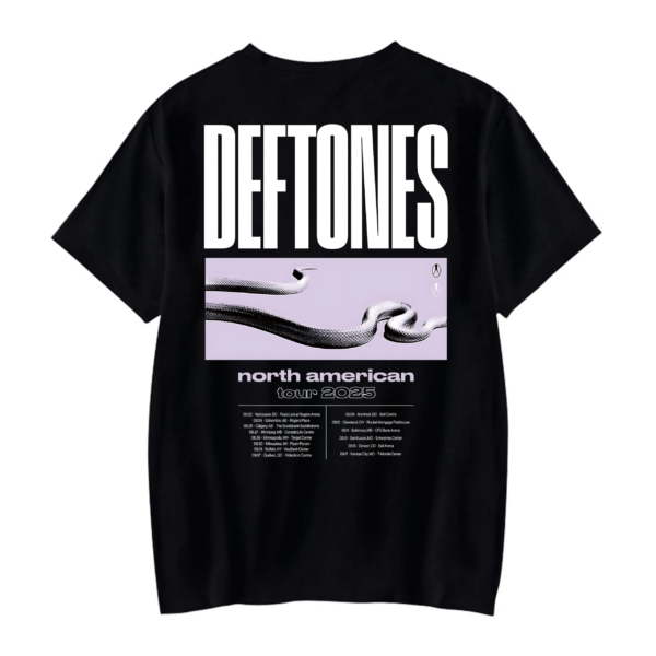 Deftones North American Tour 2025 Unisex T-Shirt