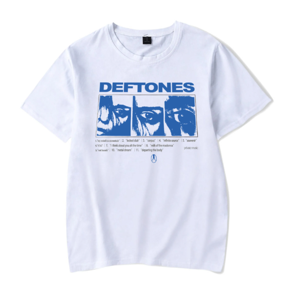 Deftones Merchandise In North American Tour 2025 T-Shirt